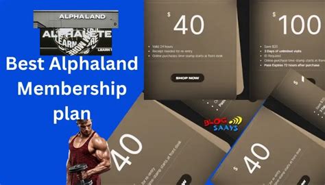 how much is alphaland membership|How to Choose Best Alphaland Gym Membership。